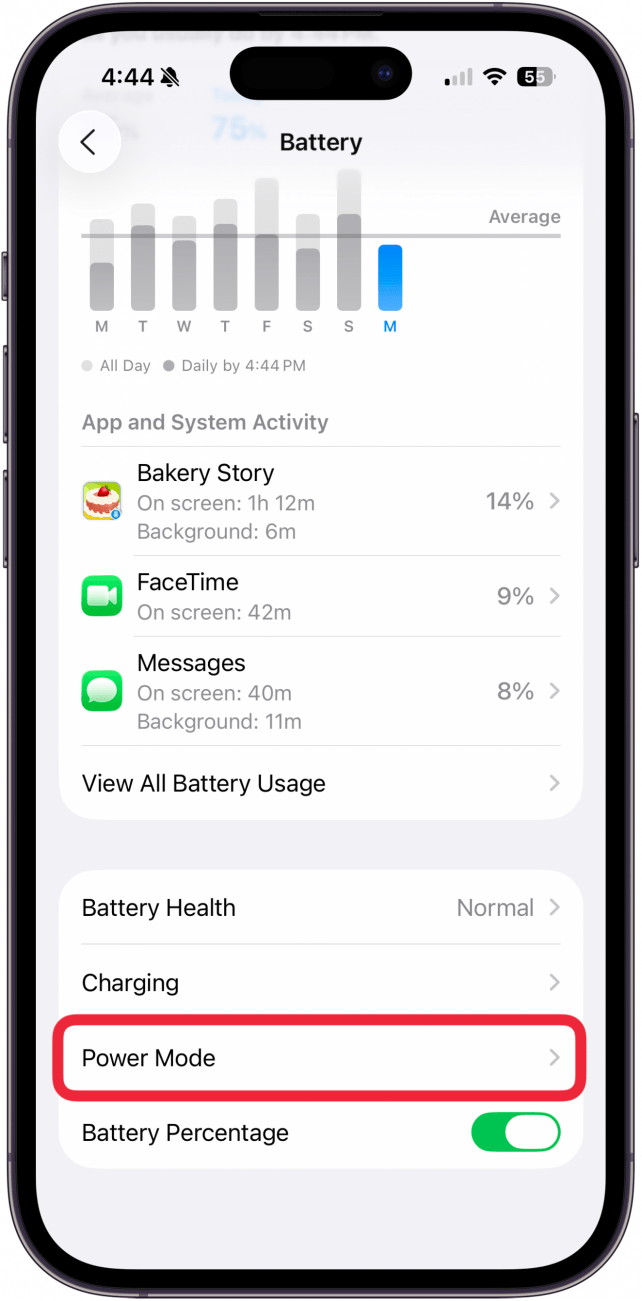 iphone battery save