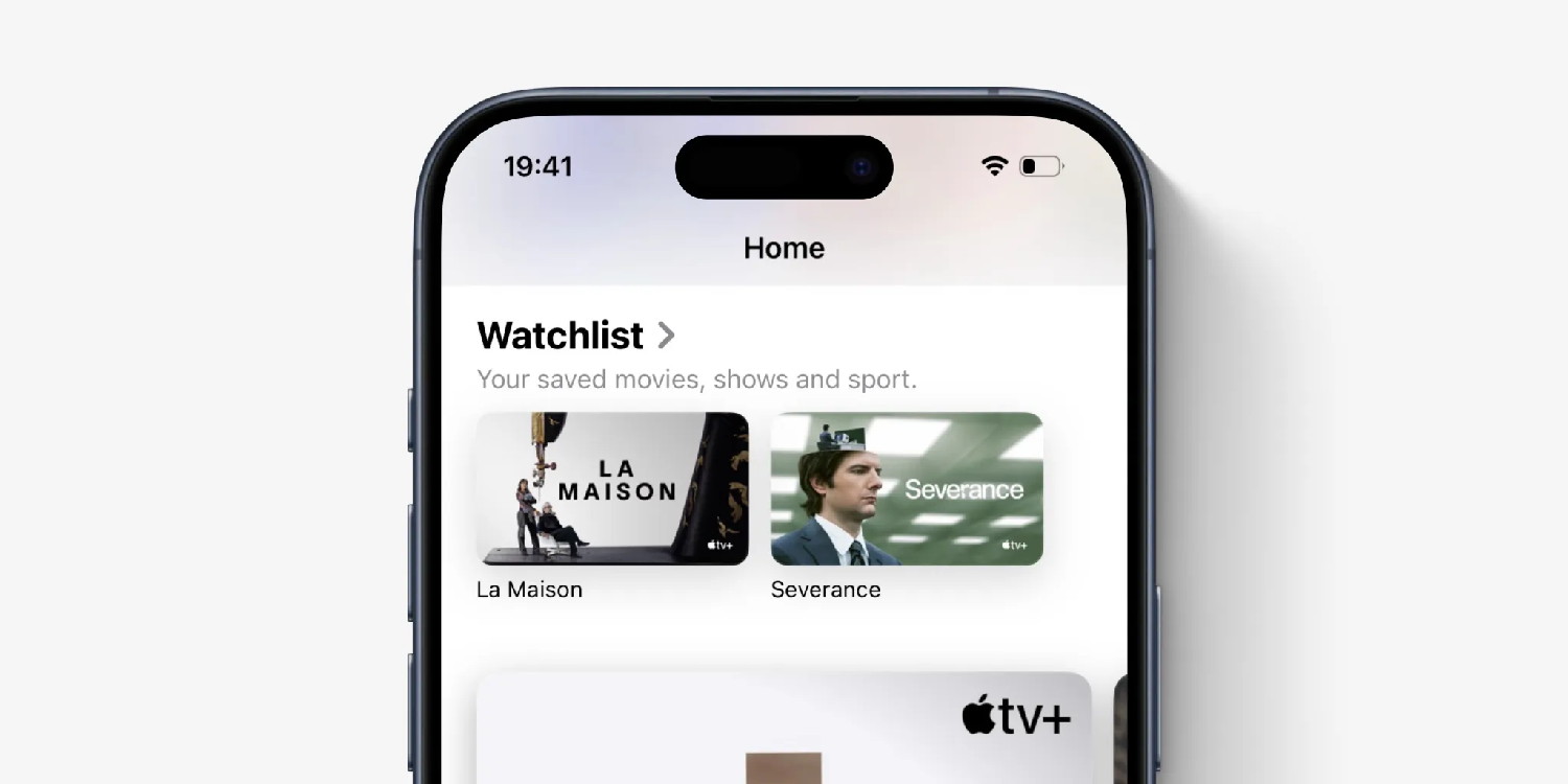 Watchlist on iPhone