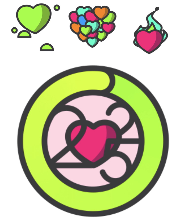 Heart Stickers